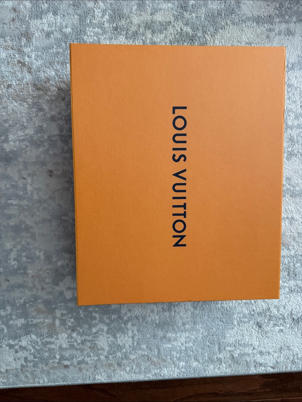 Louis Vuitton Orange Gift Box with Logo